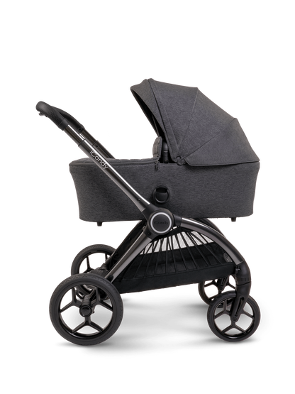 iCandy Core Pushchair & Maxi Cosi Pebble 360 Travel System | Dark Grey