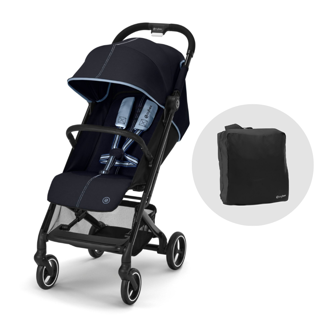 Cybex BEEZY Compact Stroller & FREE Travel Bag | Ocean Blue | 2023