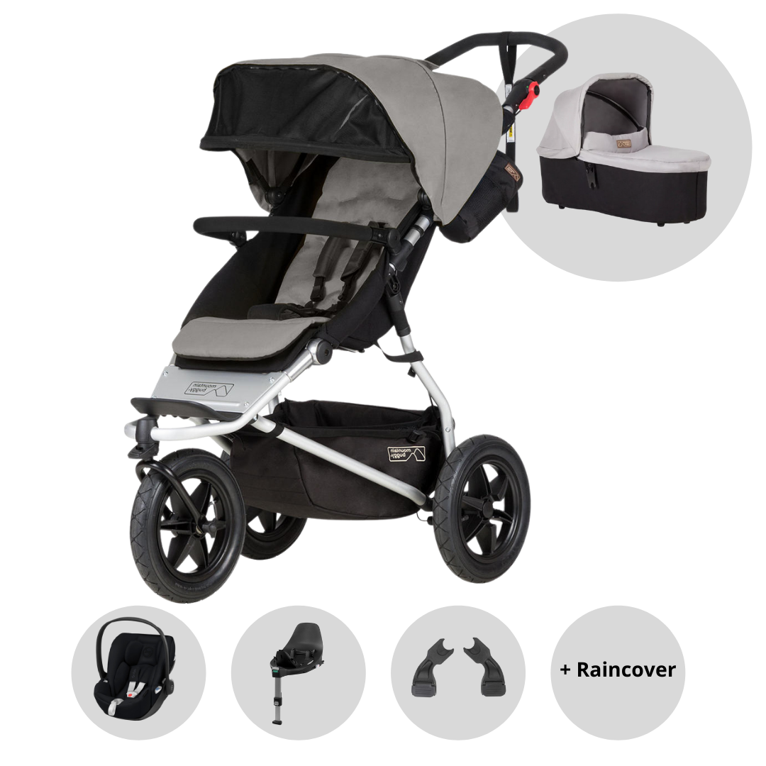 Mountain buggy clearance silver