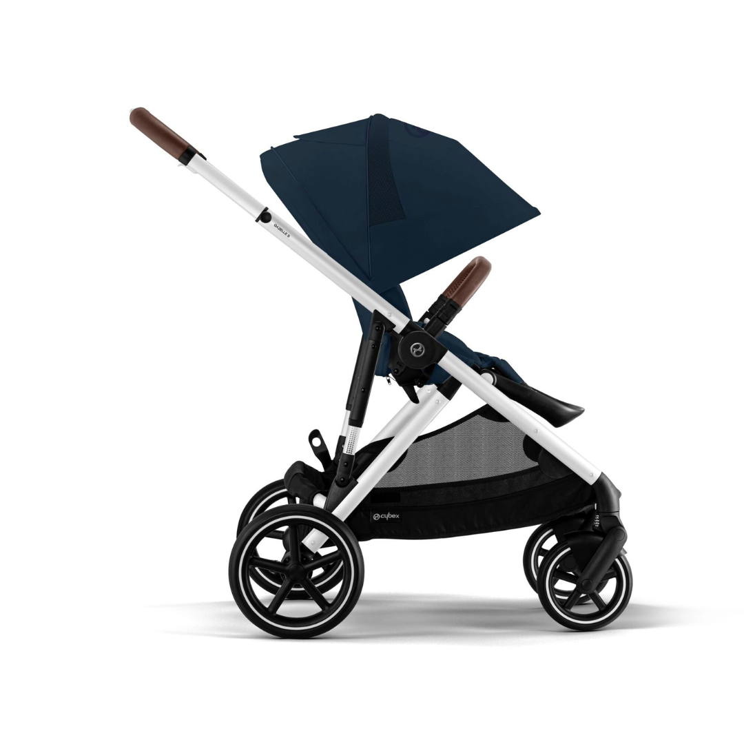 Cybex Gazelle Double Pushchair | Ocean Blue/Silver | 2023