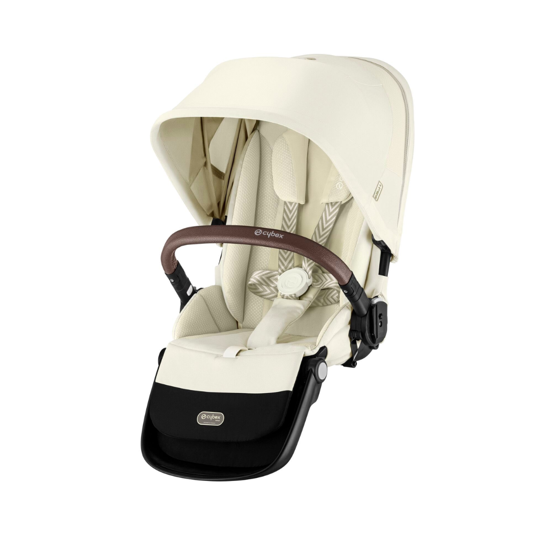 Cybex Gazelle Double Pushchair | Seashell Beige/Taupe | 2023