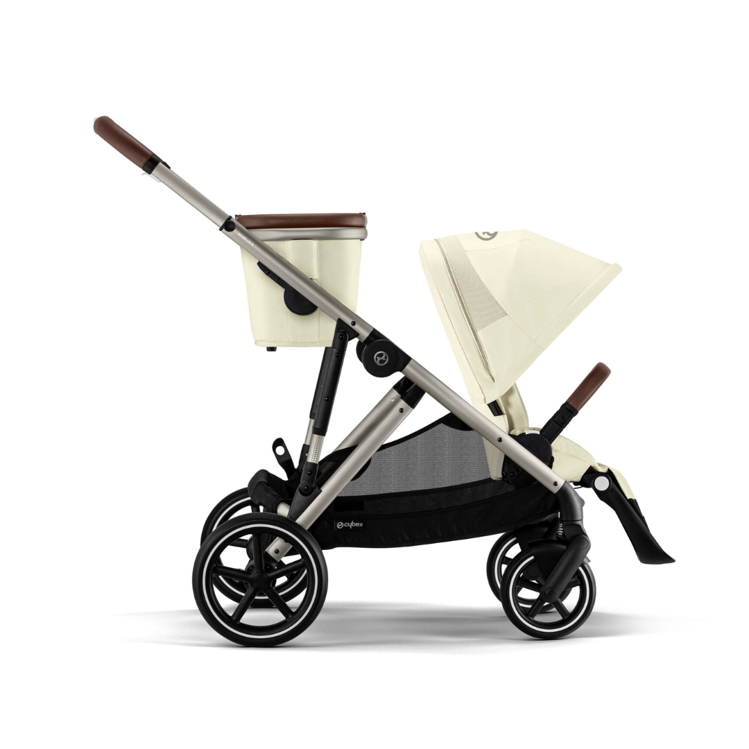 Cybex Gazelle Double Pushchair | Seashell Beige/Taupe | 2023