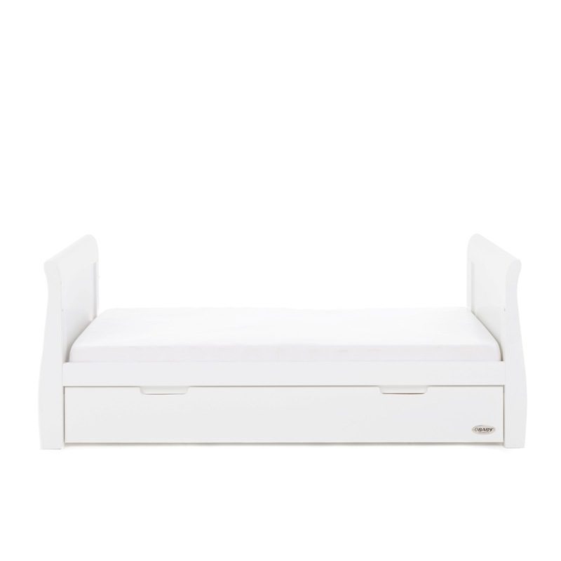 Obaby Stamford Classic Cot Bed & Cot Top Changer- White