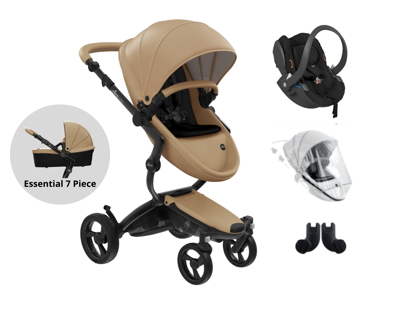 Mima 2024 stroller twins