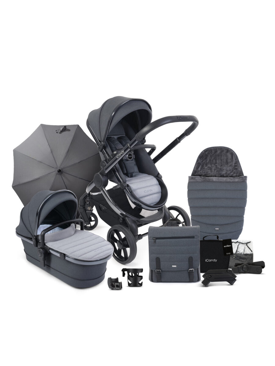 Icandy newborn pram best sale