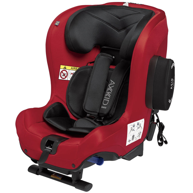 Axkid Minikid 2 (2022 / 2023) Car Seat -  Free Seat Protector-Shellfish Red