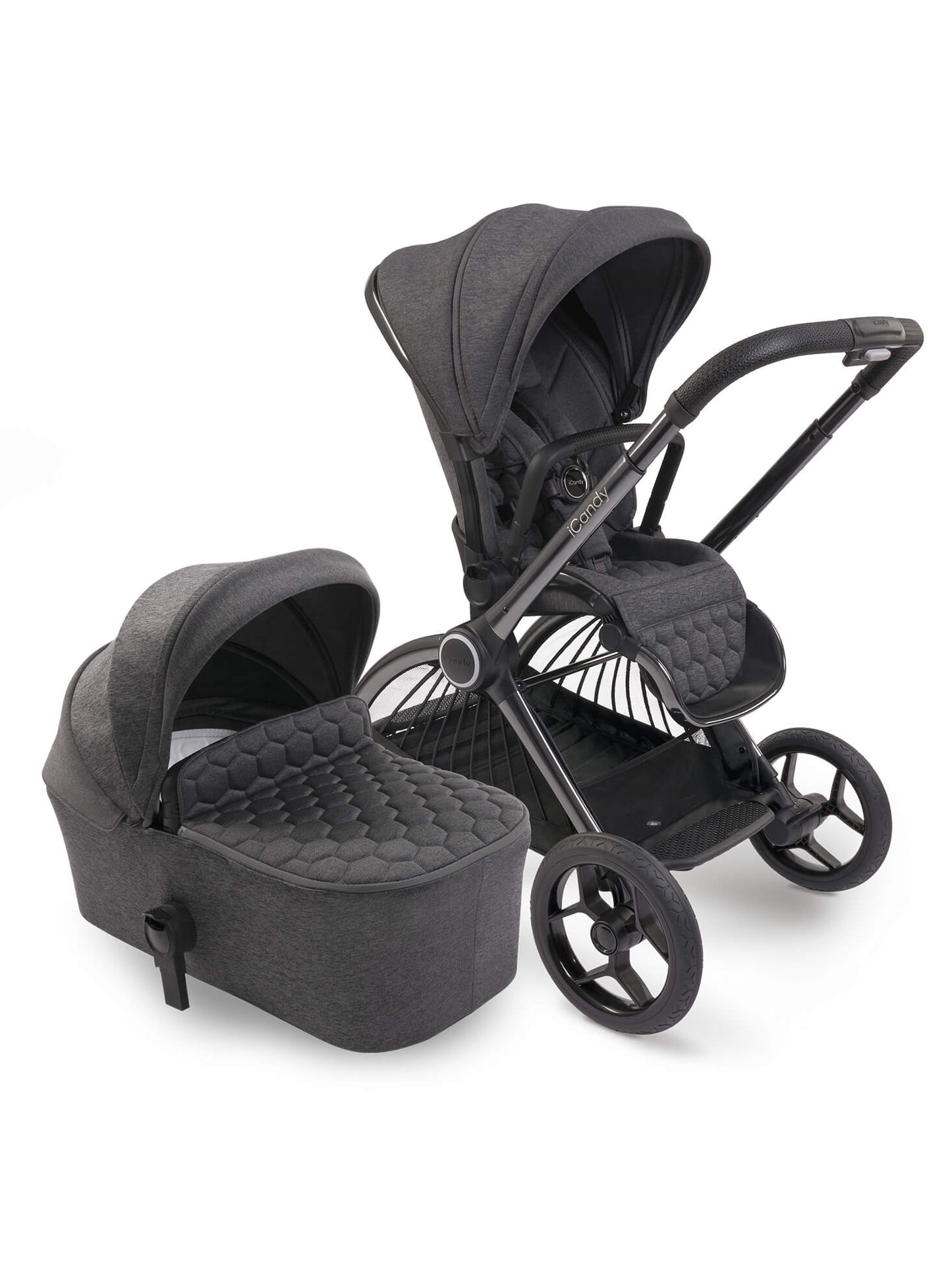 iCandy Core Pushchair Combo | Dark Grey