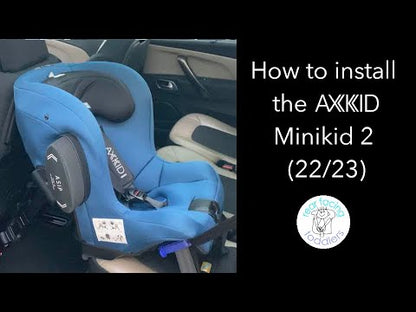 Axkid Minikid 2 (2022 / 2023) Rear Facing Car Seat - Free Car Seat Mirror Sea