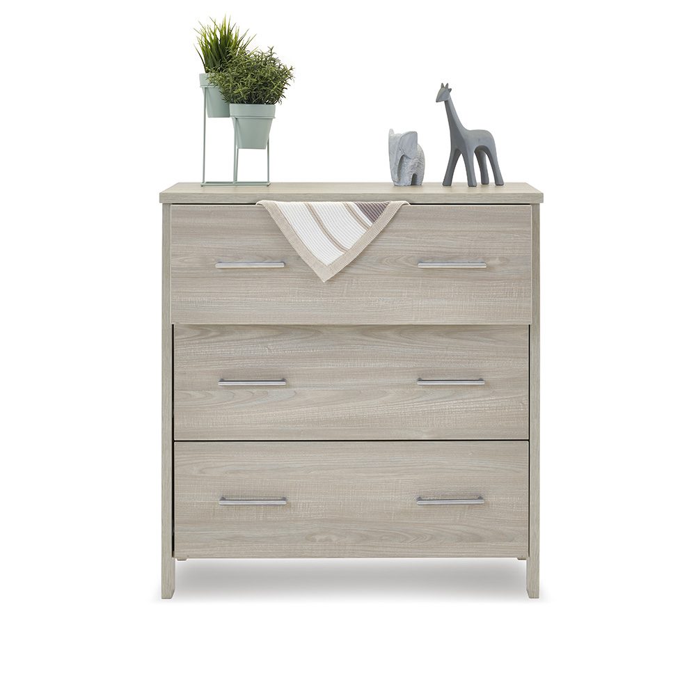 Obaby Nika Mini 2 Piece Room Set & Underdrawer - Grey Wash