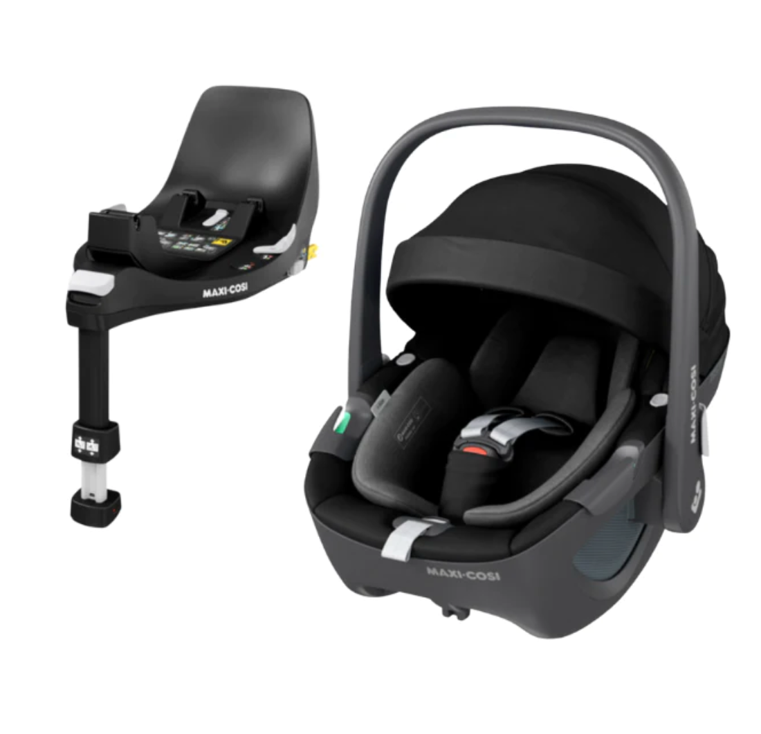 iCandy Core Pushchair & Maxi Cosi Pebble 360 Travel System | Dark Grey