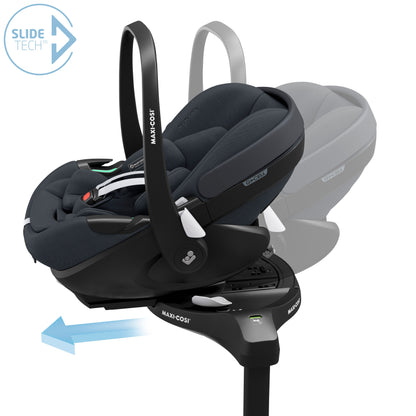 Maxi Cosi Pebble 360 Pro Car Seat & FamilyFix Pro Base | Essential Graphite