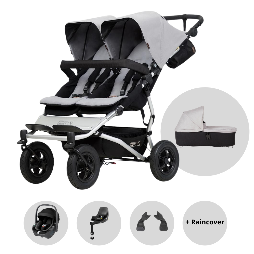 Mountain buggy store duet silver