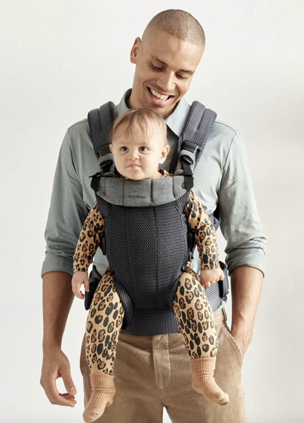 BABYBJÖRN Baby Carrier Harmony 3D Mesh | Anthracite | Papoose