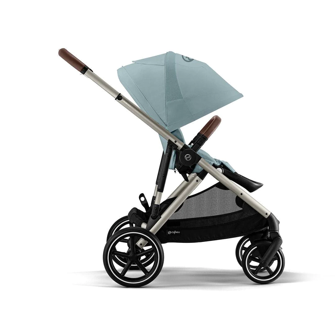 Cybex Gazelle Double Pushchair | Sky Blue/Taupe | 2023