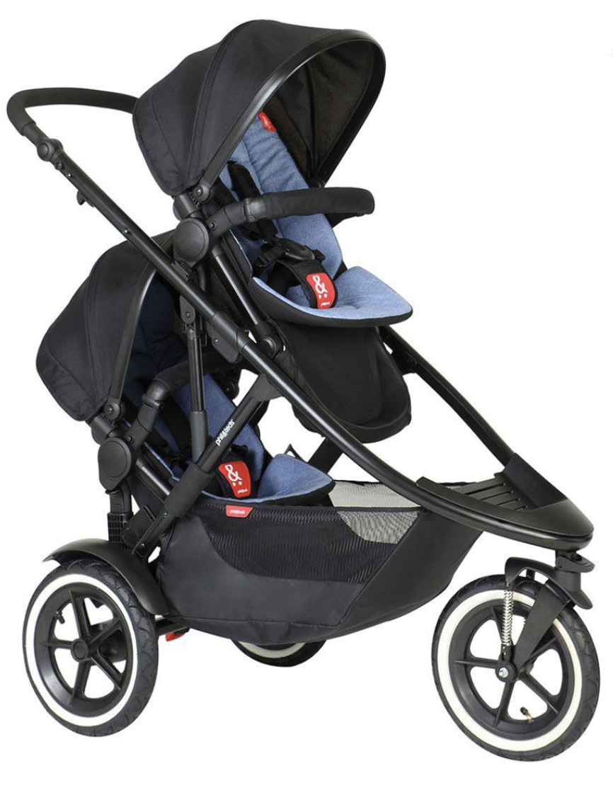 Phil and teds hot sale dash double buggy