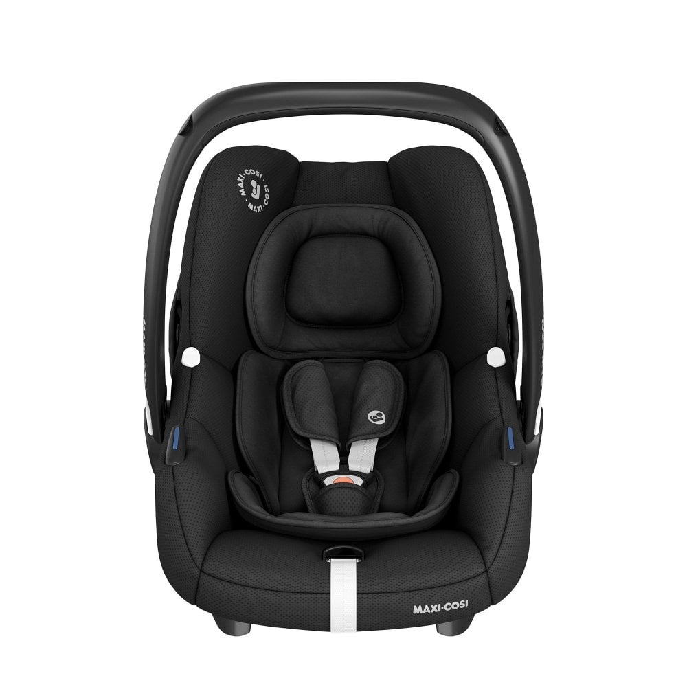 Bugaboo Donkey 5 Twin Pushchair & Maxi-Cosi Cabriofix i-Size Travel System - Black / Midnight Black