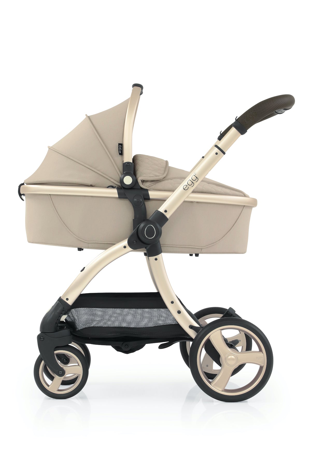 Egg pram outlet gold