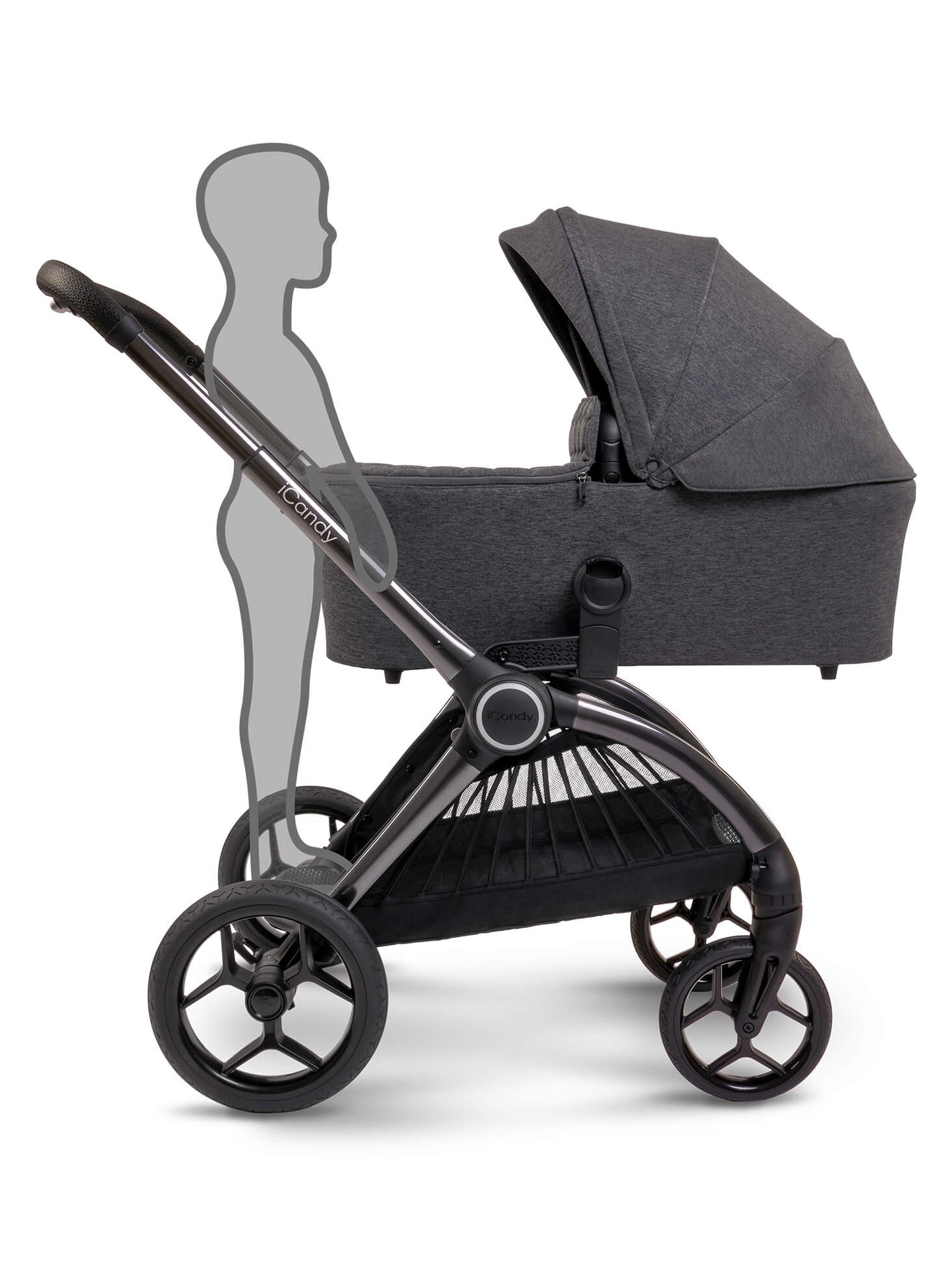 iCandy Core Pushchair Combo | Dark Grey