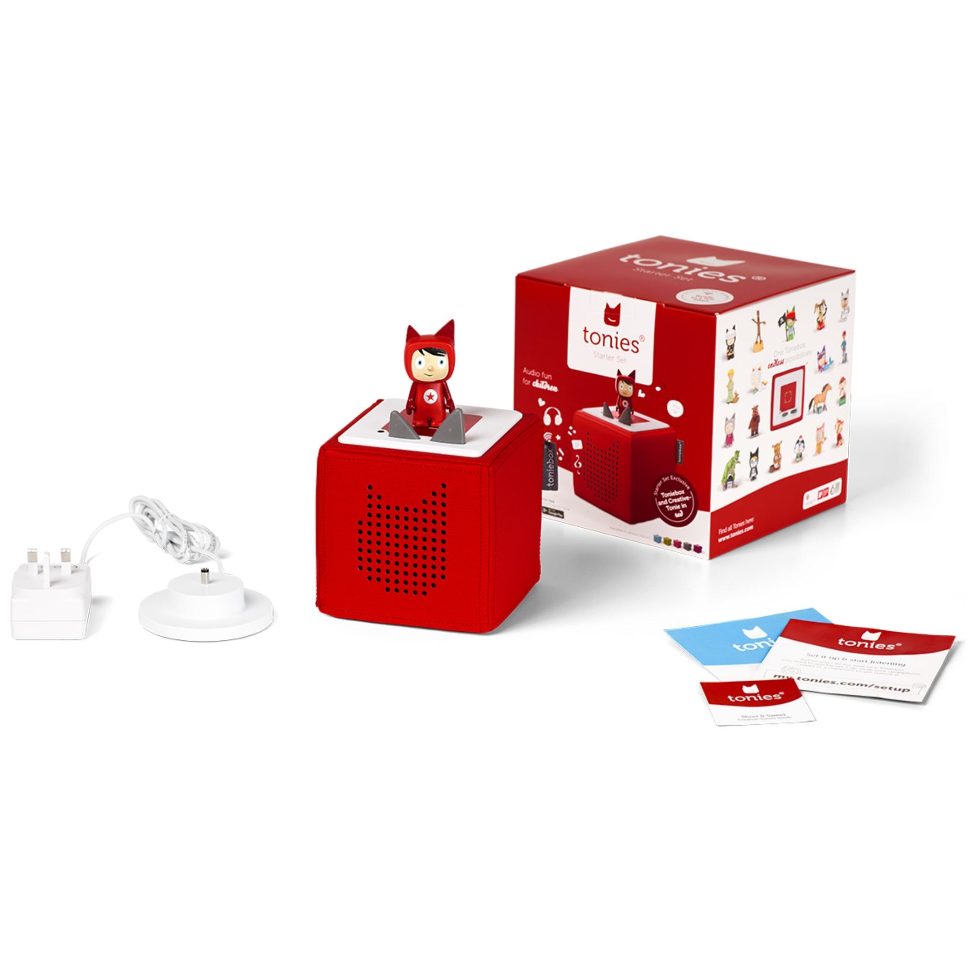 Tonies Box Starter Set | Red