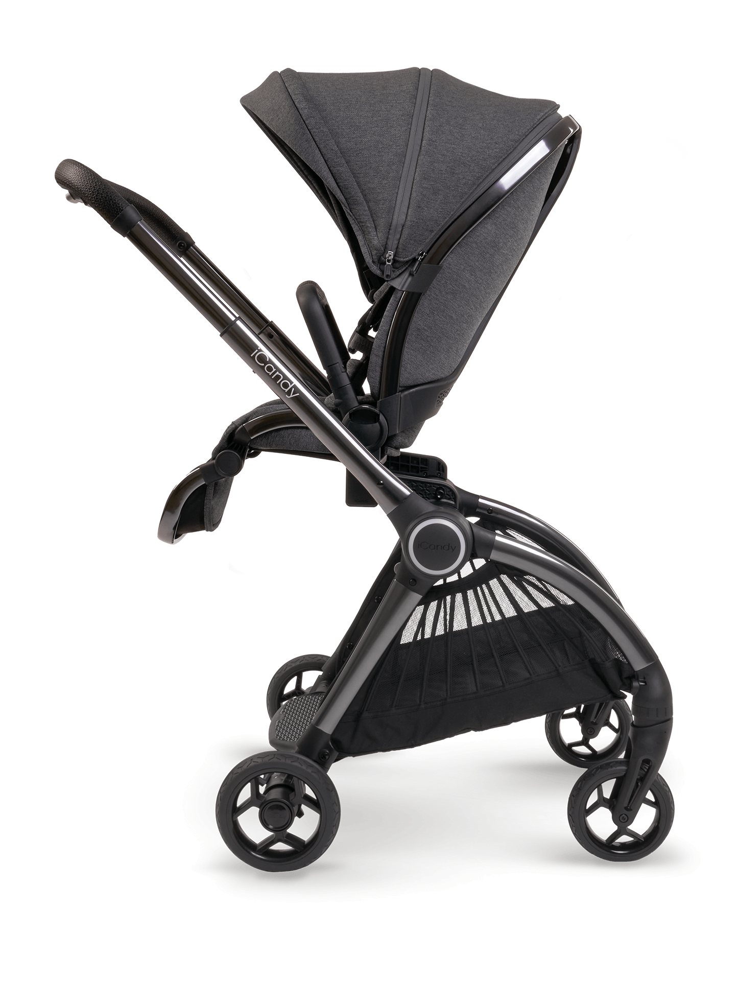 iCandy Core Pushchair & Maxi Cosi Pebble 360 Travel System | Dark Grey