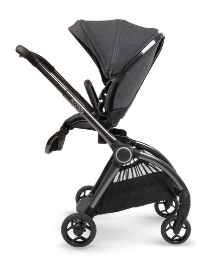 iCandy Core Pushchair & Maxi Cosi Pebble 360 Travel System | Dark Grey