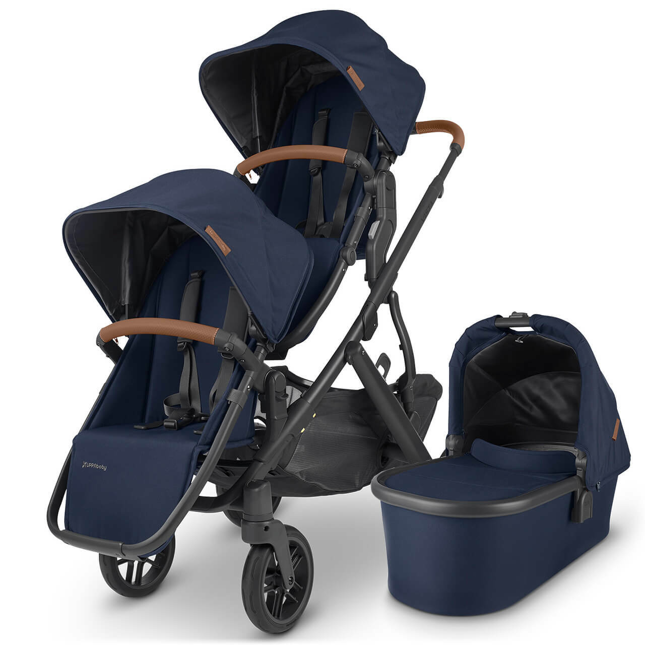 Vista stroller sales with leather