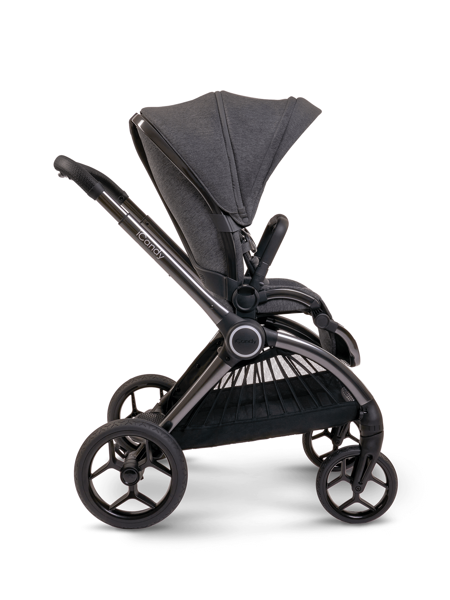 iCandy Core Pushchair & Maxi Cosi Pebble 360 Travel System | Dark Grey