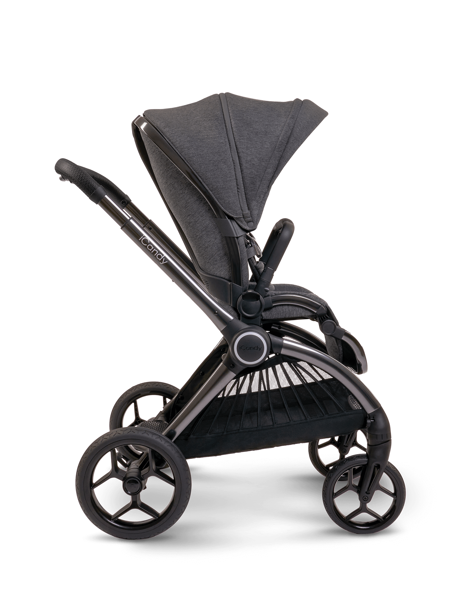 iCandy Core Pushchair & Maxi Cosi Pebble 360 Travel System | Dark Grey