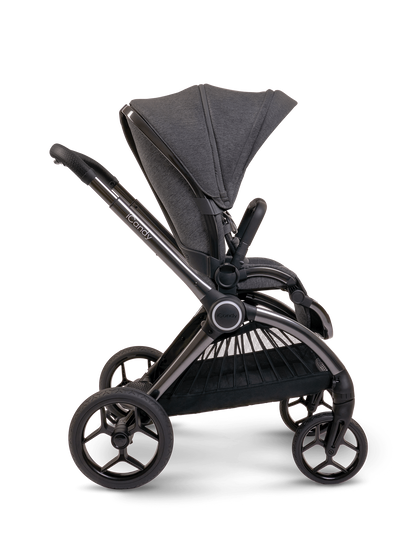 iCandy Core Pushchair & Maxi Cosi Pebble 360 Travel System | Dark Grey