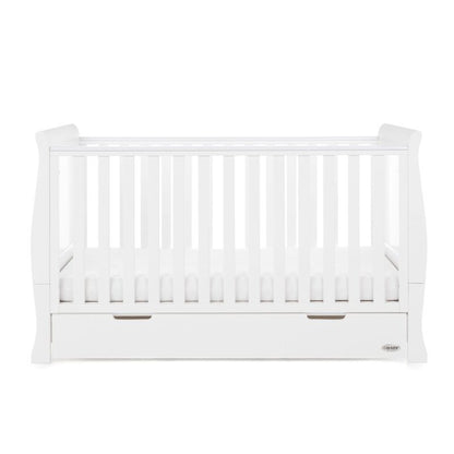 Obaby Stamford Classic Cot Bed & Cot Top Changer- White