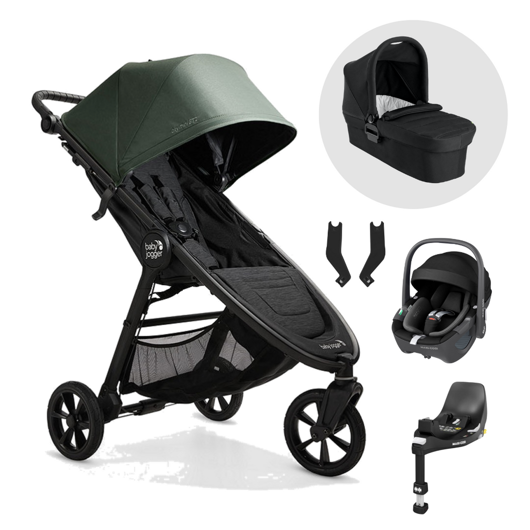 Baby Jogger City Mini GT 2 Travel System | Maxi-Cosi Pebble 360